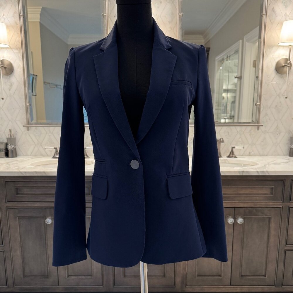 Veronica Beard Blue Blazer.  EUC.  Size 2.